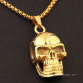 Fashion Jewelry Stainless Steel Jewelry Necklace Men's Titanium Steel Accessories Charms Skull Pendants